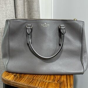 Kate Spade Charcoal Satchel Bag